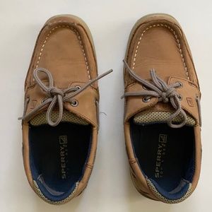 Sperry Topsider  Boy Lanyard Boat Shoe 1M